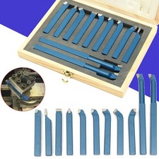 11pcs 8/10mm for mini Lathe Cutting Tool Turning Lathe Tools Carbide Set Bits