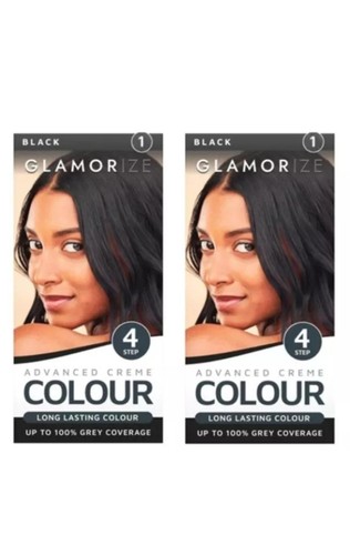 2pk hair dye - permanent, colour