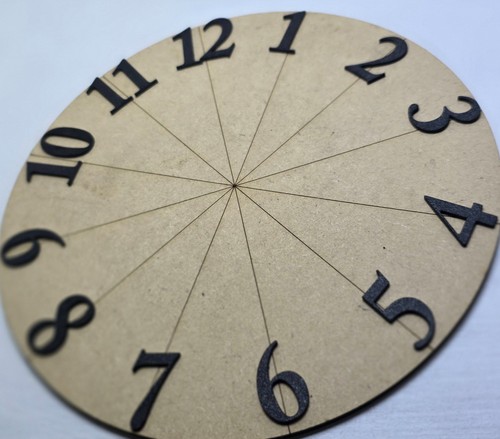 Clock numbers contemporary - numbers:,