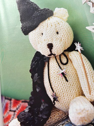 Wizard teddy bear - teddy, 20cm