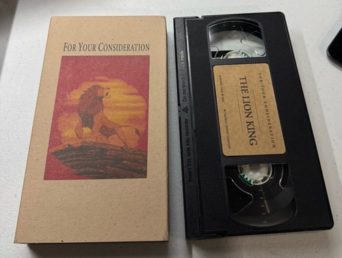 The lion king - vhs, first