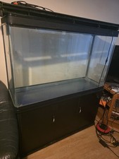 Monster Shop Aquarium Fish Tank and Cabinet - Black (300L)