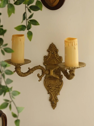 Vintage antique gold brass - vintage, /