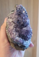 Amethyst Geode Cut Base Druze