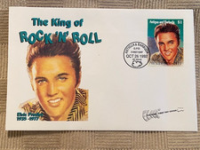 Elvis Stamp & Envelope First