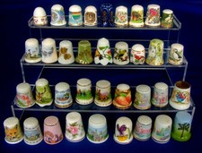 Thimbles - 36 Thimble Guild - Sutherland - Linder - Minton - Back Stamped