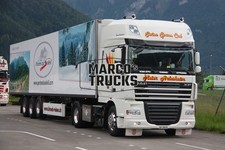 Truck Photo DAF XF Box Trailer Switzerland White Swiss Space Cab Meier Aeschh #k3kj