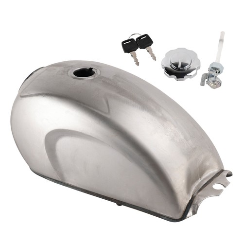Raw steel cafe racer - steel, gas