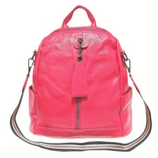 Boutique Classic Medium Backpack Woman Girl Real Leather shoulder Back Bag UK