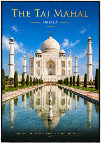 Taj mahal india - india,