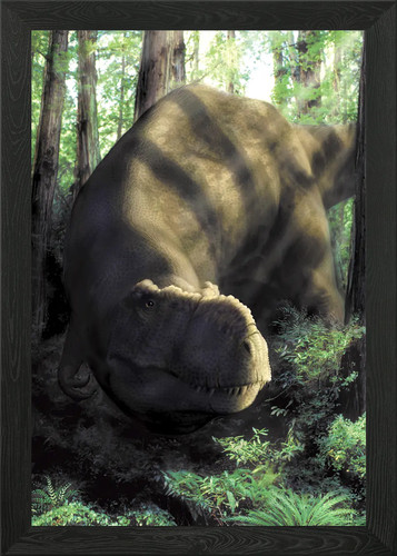Tyrannosaurus rex forest - tyrannosaurus,