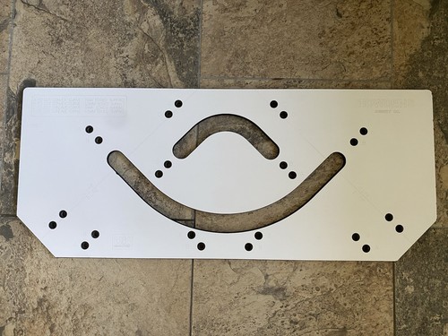 Howdens curved worktop jig - curved,