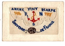 Embroidered Silk. 63rd Royal