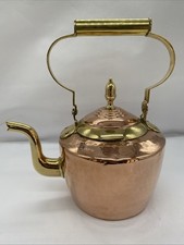 Antique Copper & brass Kettle Polished And Beautiful