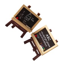 1 Set Doll House Easels Miniature Wooden Easels Miniature Scene Accessories
