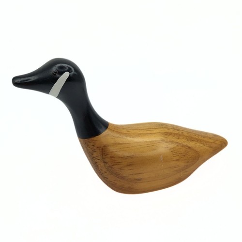 Vintage wooden canada goose - vintage,