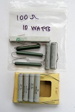 Vintage Capacitors 100 ohms 5