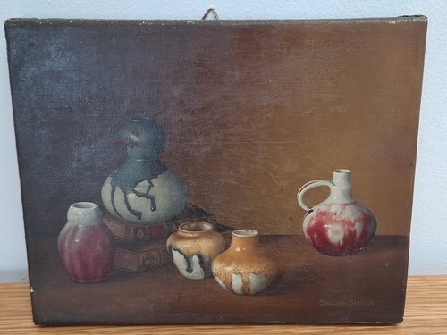 Antique oil canvas - antique,