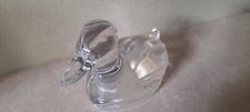 Vintage 24% Lead Crystal West Germany Princess House Duck Figurine
