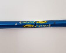 28'' MAVIC CXP21 32F RACING BIKE RIM BLUE TYRE