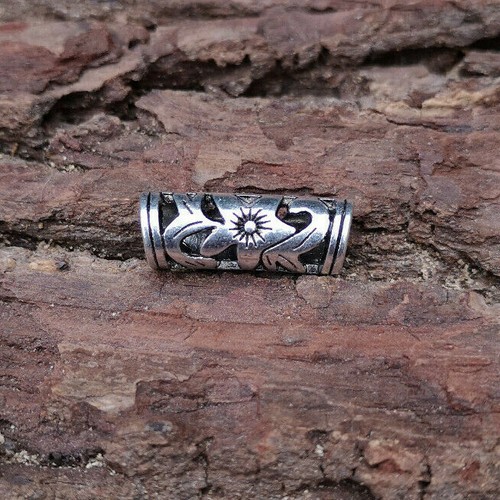 5mm silver metal dread - 5mm,