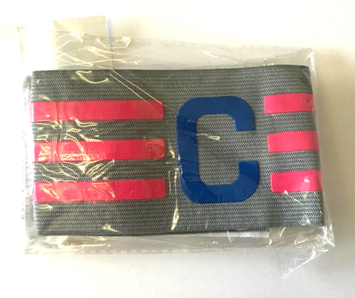 Grey pink captains armband - pink,