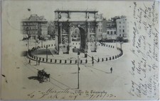 Old French Postcard of