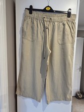 TU Ladies Linen Blend Beige