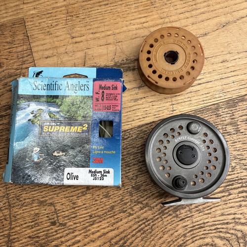 Leeda rimfly reel with - leeda,