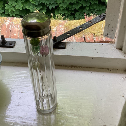 Set vintage style - glass, &