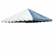 Replacement West Coast Frame Tent Top 10x10 White Canopy Event Party Open Box