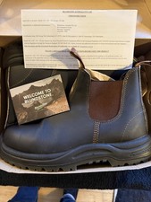 Blundstone 192 Brown Leather SBP Industrial Safety Chelsea Boot & Midsole