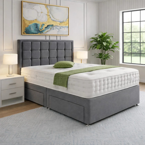 Luxury divan bed - bed, with