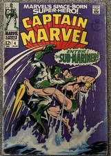 Captain Marvel #4, 1968, Marvel Comics 