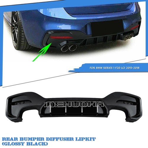 Rear bumper diffuser lip kit - rear,