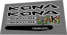 1998 Kona Lava Dome Decal Set