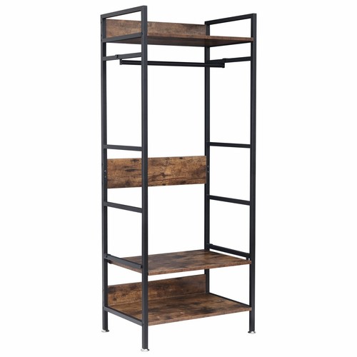 Industrial open wardrobe - industrial,