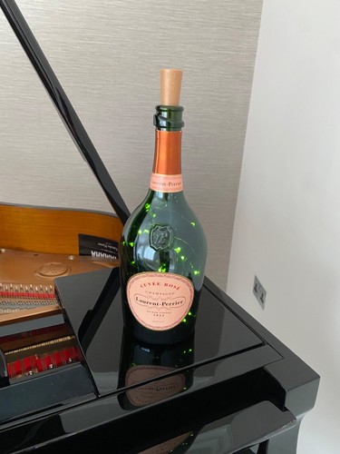 Laurent perrier rose bottle - perrier,