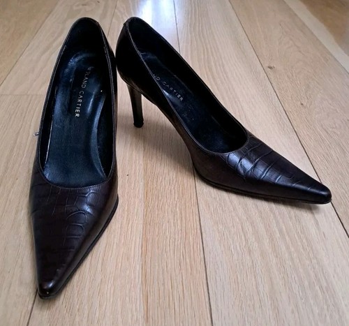 Roland cartier brown shoes - brown,