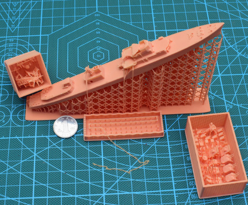 Printed 700 british - 3d,