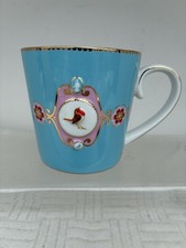 pip Studio Porcelain Mug With Embossed Robin Motifs