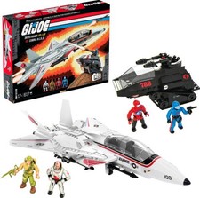 MEGA BLOCKS: GI JOE SKYSTRIKER VS COBRA HISS 617 PIECE
