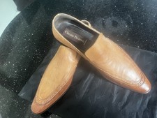 Cesare Paciotti Beige and light tan around bottom of shoe Fabulous slip on shoes