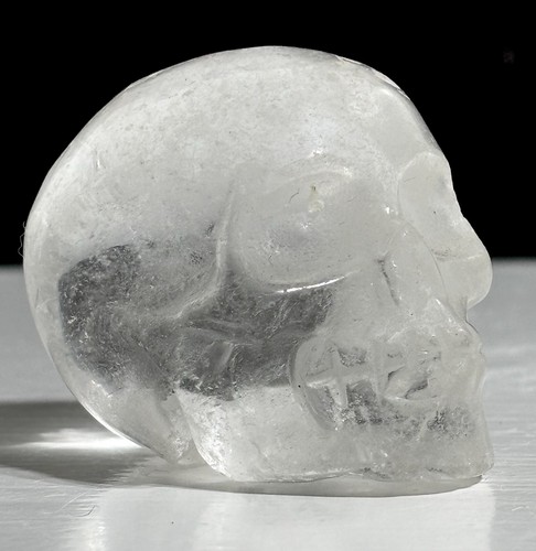 Clear quartz skull beautifully - clear,