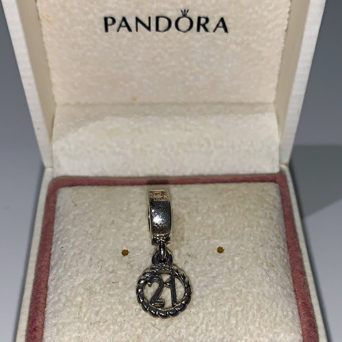 Pandora silver dangle - pandora,