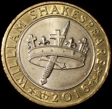 UK 2 Pounds 2016 Elizabeth II