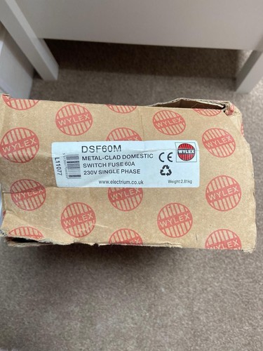 Wylex metal clad switch fuse - wylex,