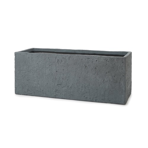 Fiberclay rectangular planter - fiberclay,