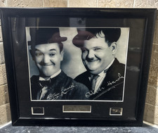 Laurel & Hardy Limited Edition Autographed Filmcell 618 – 1000 Framed