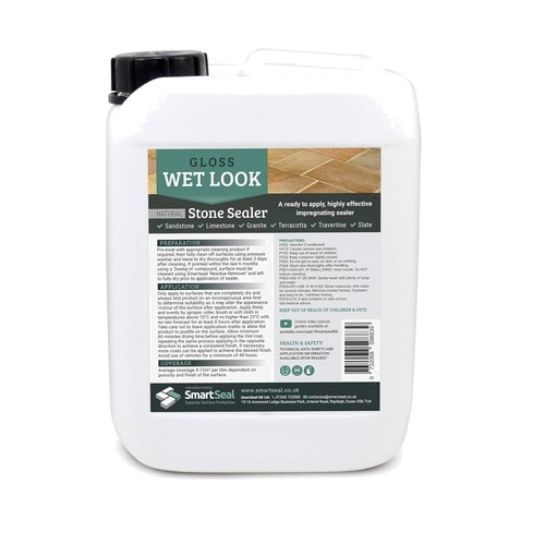 Natural stone sealer wet - natural,